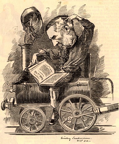 Edward William Watkin (1819-1901) af Edward Linley Sambourne