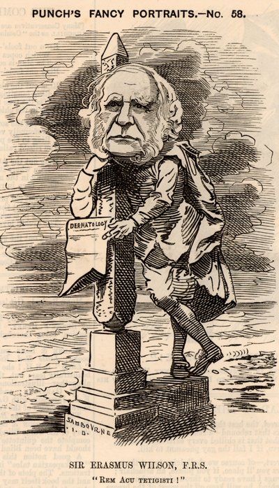 Erasmus Wilson (1809-1884) af Edward Linley Sambourne