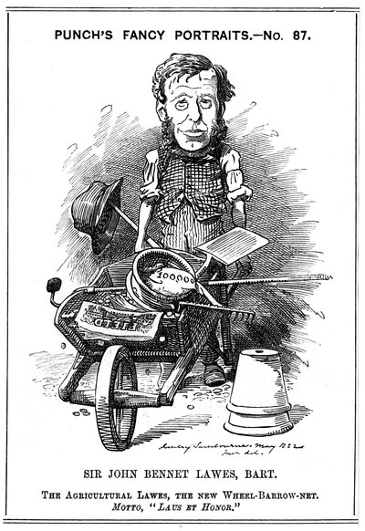 John Bennett Lawes, engelsk landbruger, 1882. af Edward Linley Sambourne