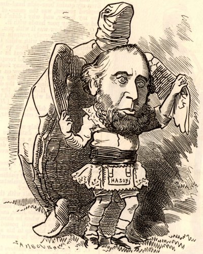 John Ellis danser med skildpadde af Edward Linley Sambourne