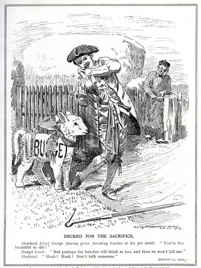 Lloyd George forbereder sig på at sende sit "kæledyrslam", "People