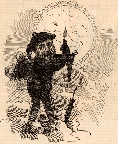 Portræt af Joseph Norman Lockyer af Edward Linley Sambourne