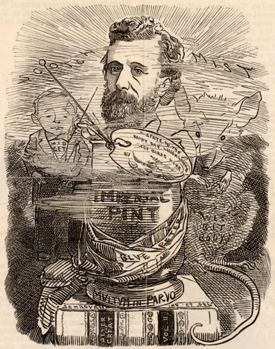 Portræt af Peter Graham af Edward Linley Sambourne