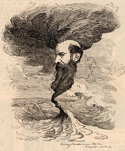 Portræt af Wilfred Lawson af Edward Linley Sambourne
