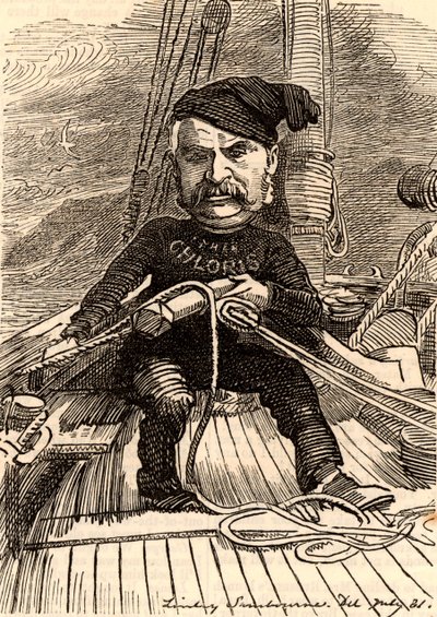William Schwenck Gilbert (1836-1911) af Edward Linley Sambourne