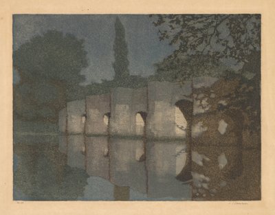 Stopham Bridge af Edward Louis Laurenson