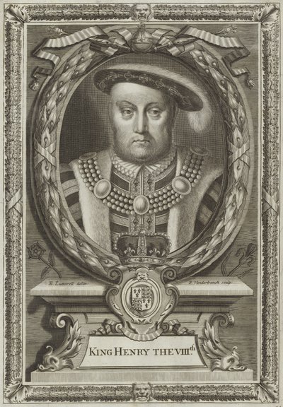 Kong Henrik VIII af England af Edward Lutterell