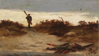 Fisker ved vandet af Edward Mitchell Bannister