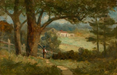 Hjemvendt, 1895. af Edward Mitchell Bannister