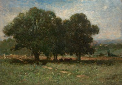 Landskab, 1899. af Edward Mitchell Bannister