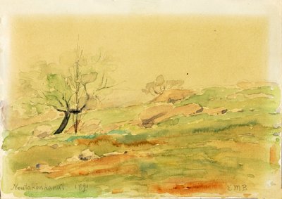 Neutaconcanut, 1891. af Edward Mitchell Bannister