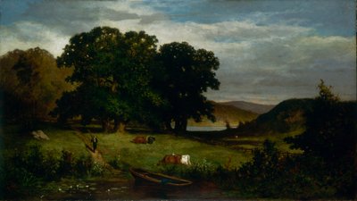 Egetræer af Edward Mitchell Bannister