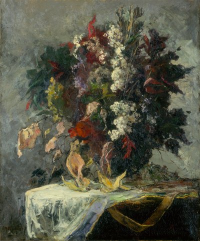 Uden titel (blomsterstilleben) af Edward Mitchell Bannister