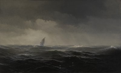 Havet, 1870. af Edward Moran