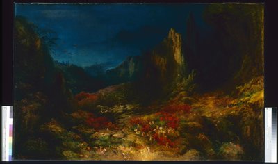 The Valley In The Sea (olie på lærred) af Edward Moran