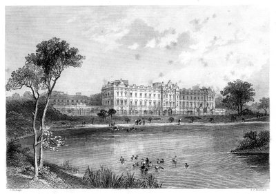 Buckingham Palace, London, 1899. af Edward Paxman Brandard