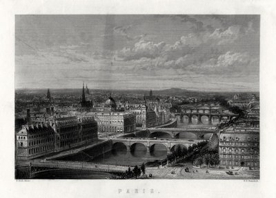 Paris, Frankrig, 1883 af Edward Paxman Brandard