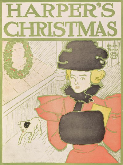 Harpers jul af Edward Penfield