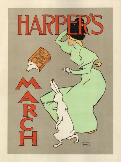 Harpers marts, 1894 af Edward Penfield