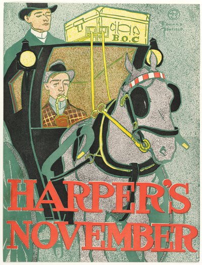 Harpers New Monthly Magazine, november 1896 af Edward Penfield