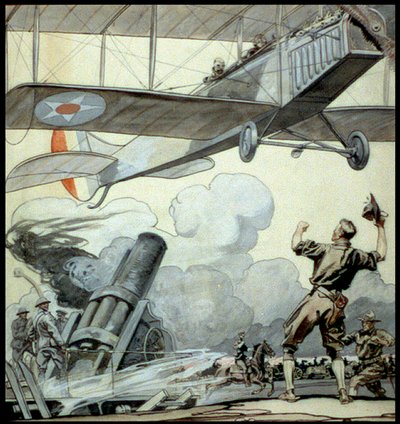 Krigstegning af Edward Penfield