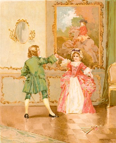 Menuetten af Edward Percy Moran