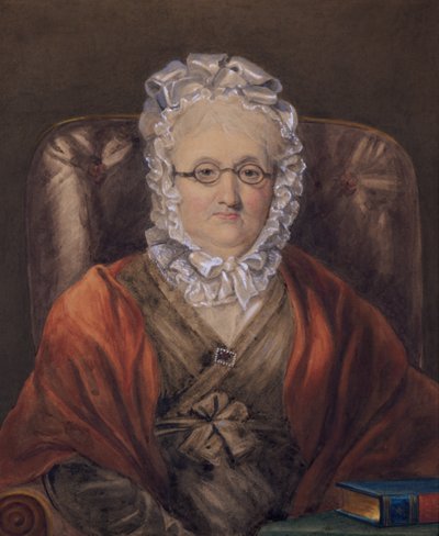 Mrs John Charles, enke efter løjtnant Charles af Edward Pretty