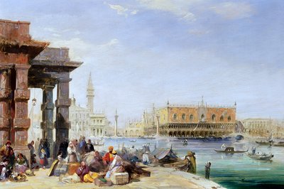 Dogepaladset fra Santa Maria della Salute af Edward Pritchett