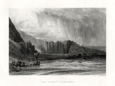 The Giants Causeway, County Antrim, Nordirland, 1884 af Edward Radclyffe