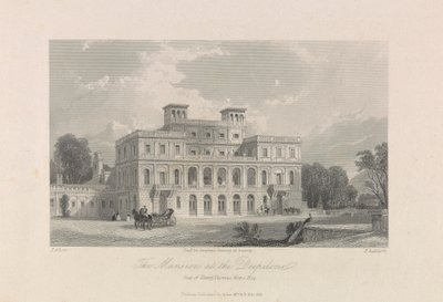Palæet ved Deepdene. Sæde for Henry Thomas Hope, Esq. af Edward Radclyffe