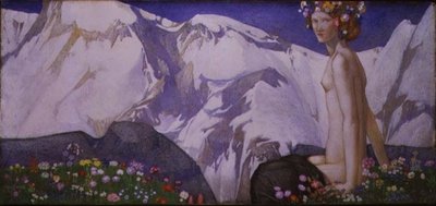 Flora i Alperne af Edward Reginald Frampton
