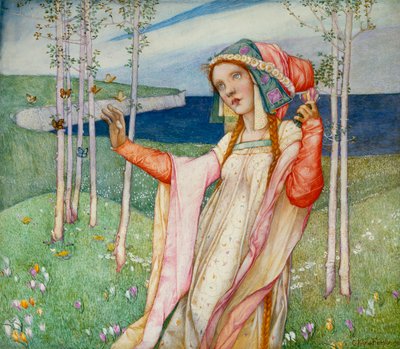 Forår, 1911 af Edward Reginald Frampton
