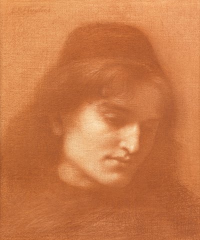 Studie af en mand af Edward Robert Hughes