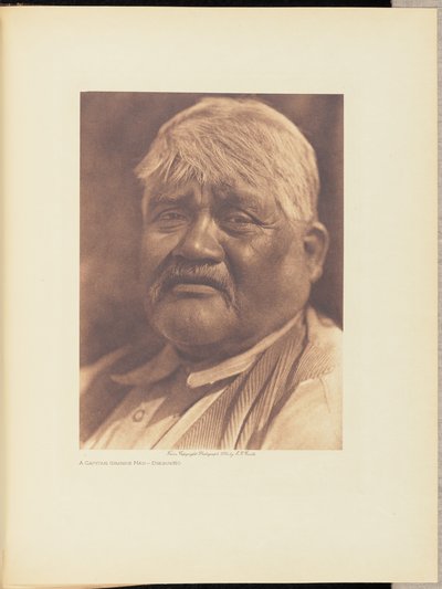 Kaptajn Stor Mand - Diegueño af Edward S. Curtis