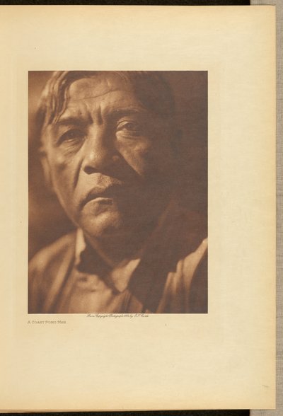 En mand fra Pomo-kysten af Edward S. Curtis