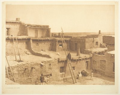 Et hjørne af Zuni af Edward S. Curtis