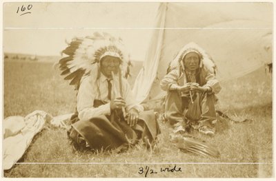 [Om lejrbålet] af Edward S. Curtis
