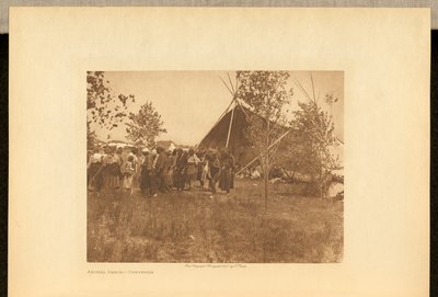 Dyredans - Cheyenne af Edward S. Curtis