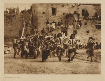 Buffalo Dance i Hano af Edward S. Curtis