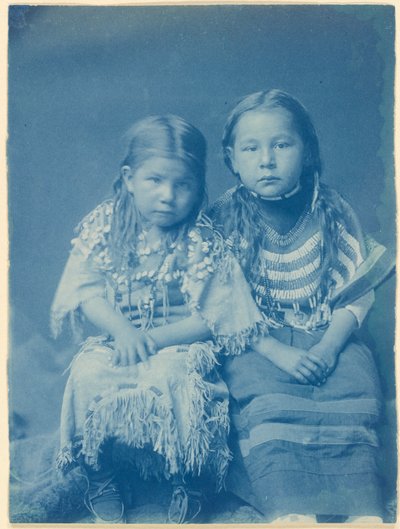 Bull Sko af Edward S. Curtis