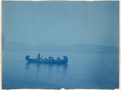 Krydser søen - Kutenai af Edward S. Curtis