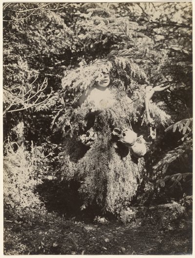 [Ghost Dancer - Kwakiutl] af Edward S. Curtis