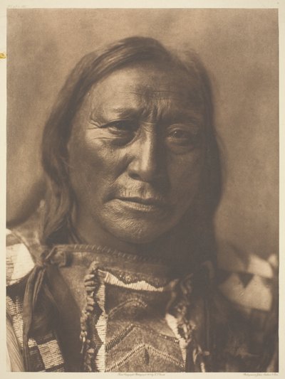 Hul Horn Bjørn af Edward S. Curtis