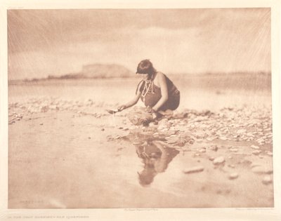 I den grå morgen, San Ildefonso af Edward S. Curtis