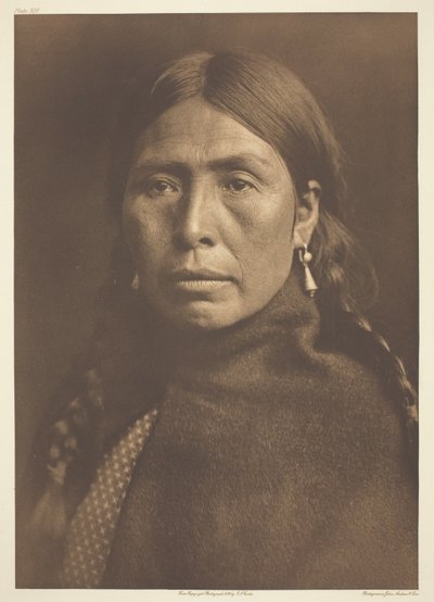 Lummi Type af Edward S. Curtis