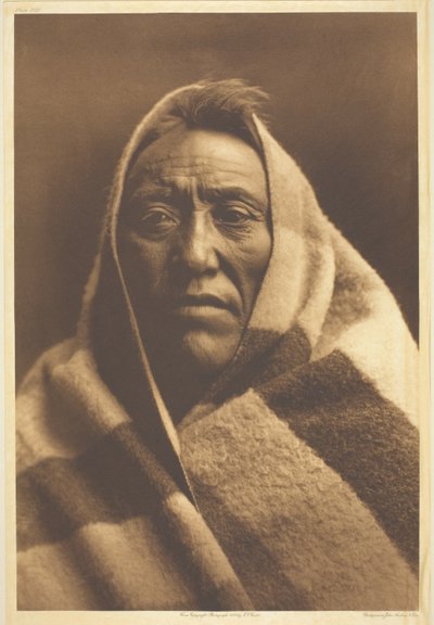 Mellemkalv-Piegan af Edward S. Curtis