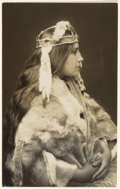 Naida, den stolte prinsesse af Edward S. Curtis