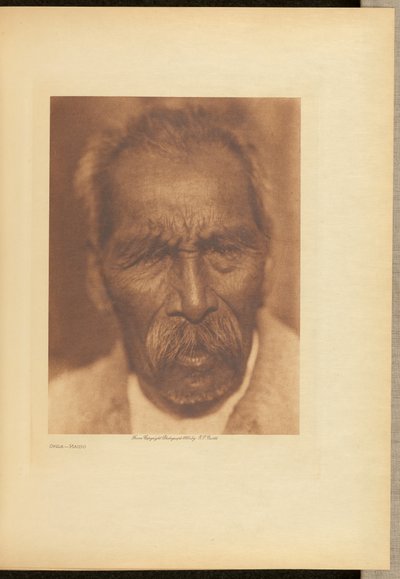 Otila - Maidu af Edward S. Curtis