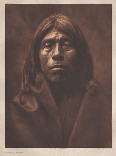 Portefølje II, plade 60 / Quniáika-Mohave af Edward S. Curtis