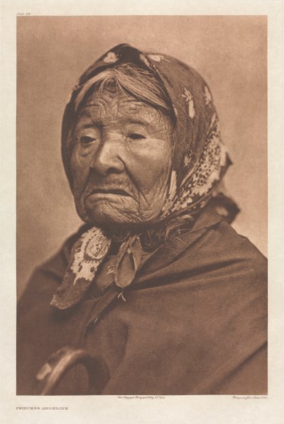 Portfolio IX, Plade 314: Prinsesse Angeline af Edward S. Curtis